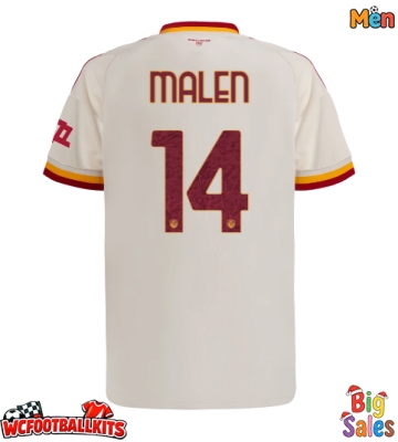 AS Roma Donyell Malen #14 Replica Away Stadium Shirt 2026-27 Short Sleeve